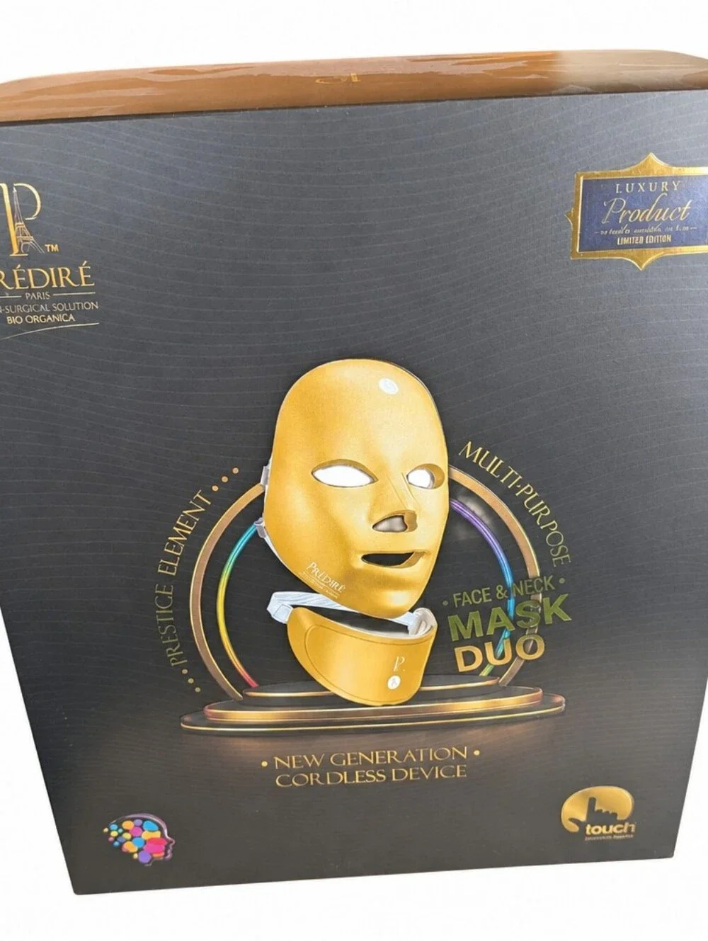 Prestige Element Rechargable Multi-Purpose Face & Neck Mask Duo